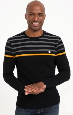 Polos & Tee-shirts<Armand Thiery Sweat manches longues Bandit Ray - Marine