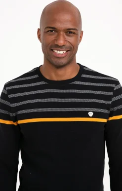 Polos & Tee-shirts<Armand Thiery Sweat manches longues Bandit Ray - Marine