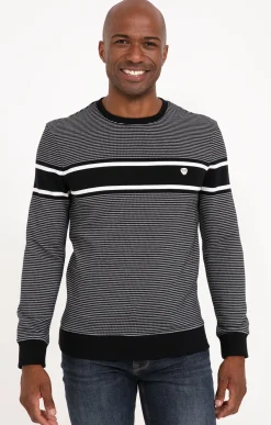 Polos & Tee-shirts<Armand Thiery Sweat manches longues Charles - Marine