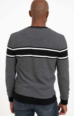 Polos & Tee-shirts<Armand Thiery Sweat manches longues Charles - Marine