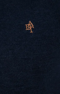 Polos & Tee-shirts<Armand Thiery Sweat manches longues Contraste - Bleu
