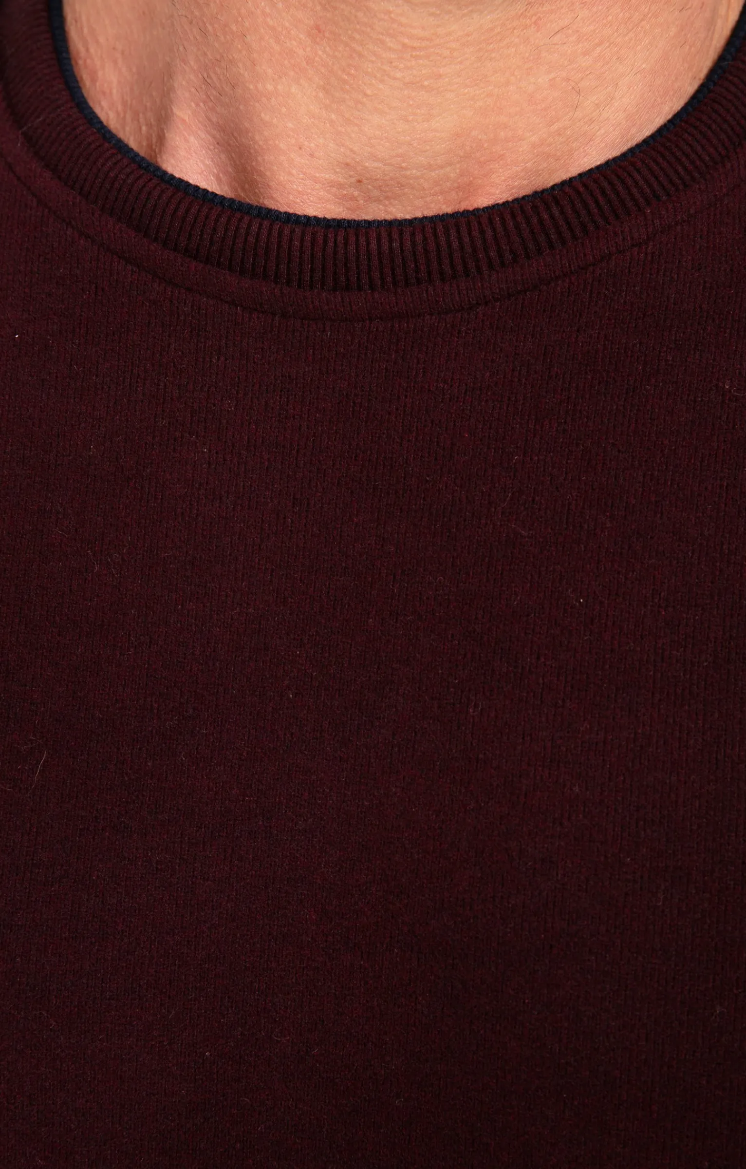 Polos & Tee-shirts<Armand Thiery Sweat manches longues Contraste - Prune