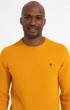 Polos & Tee-shirts<Armand Thiery Sweat manches longues Dolce - Jaune