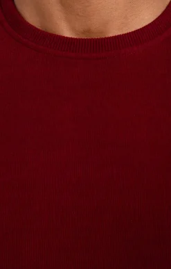 Polos & Tee-shirts<Armand Thiery Sweat manches longues Dolce - Bordeaux