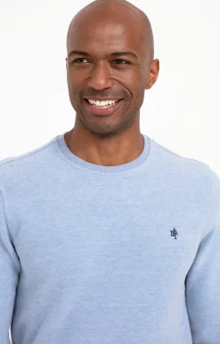 Polos & Tee-shirts<Armand Thiery Sweat manches longues Dolce - Bleuciel
