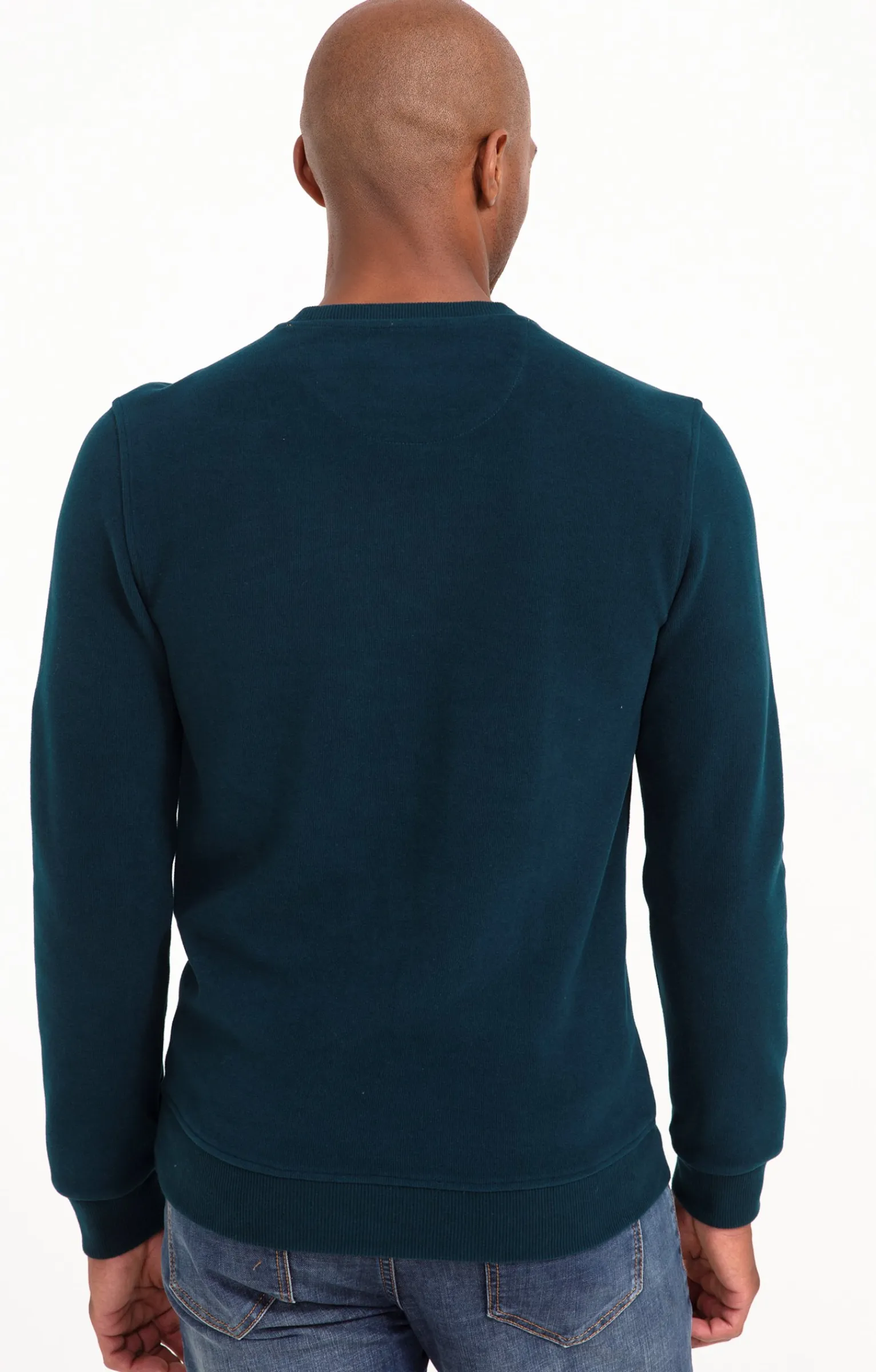 Polos & Tee-shirts<Armand Thiery Sweat manches longues Dolce - Pétrole