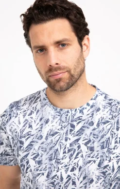 Polos & Tee-shirts<Armand Thiery Tee shirt manches courtes Brume - Blanc