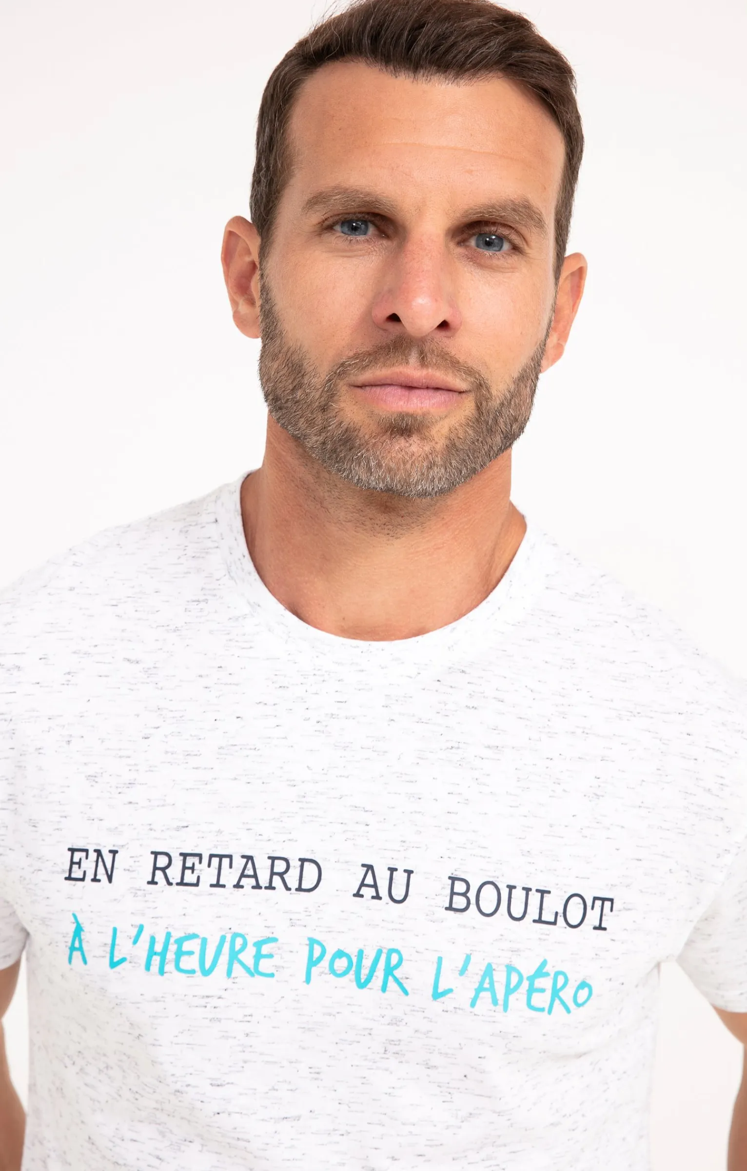 Polos & Tee-shirts<Armand Thiery Tee-shirt apéro - Blanc