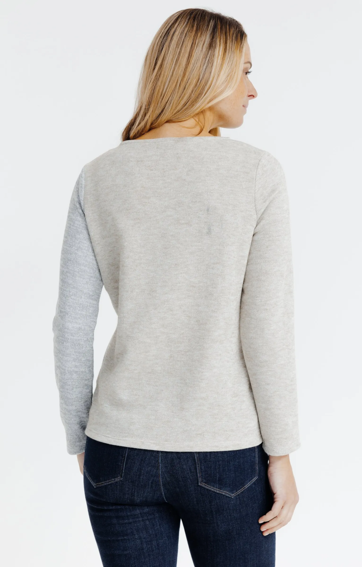 Tee-shirts<Armand Thiery Tee-shirt chaud col rond - Beige