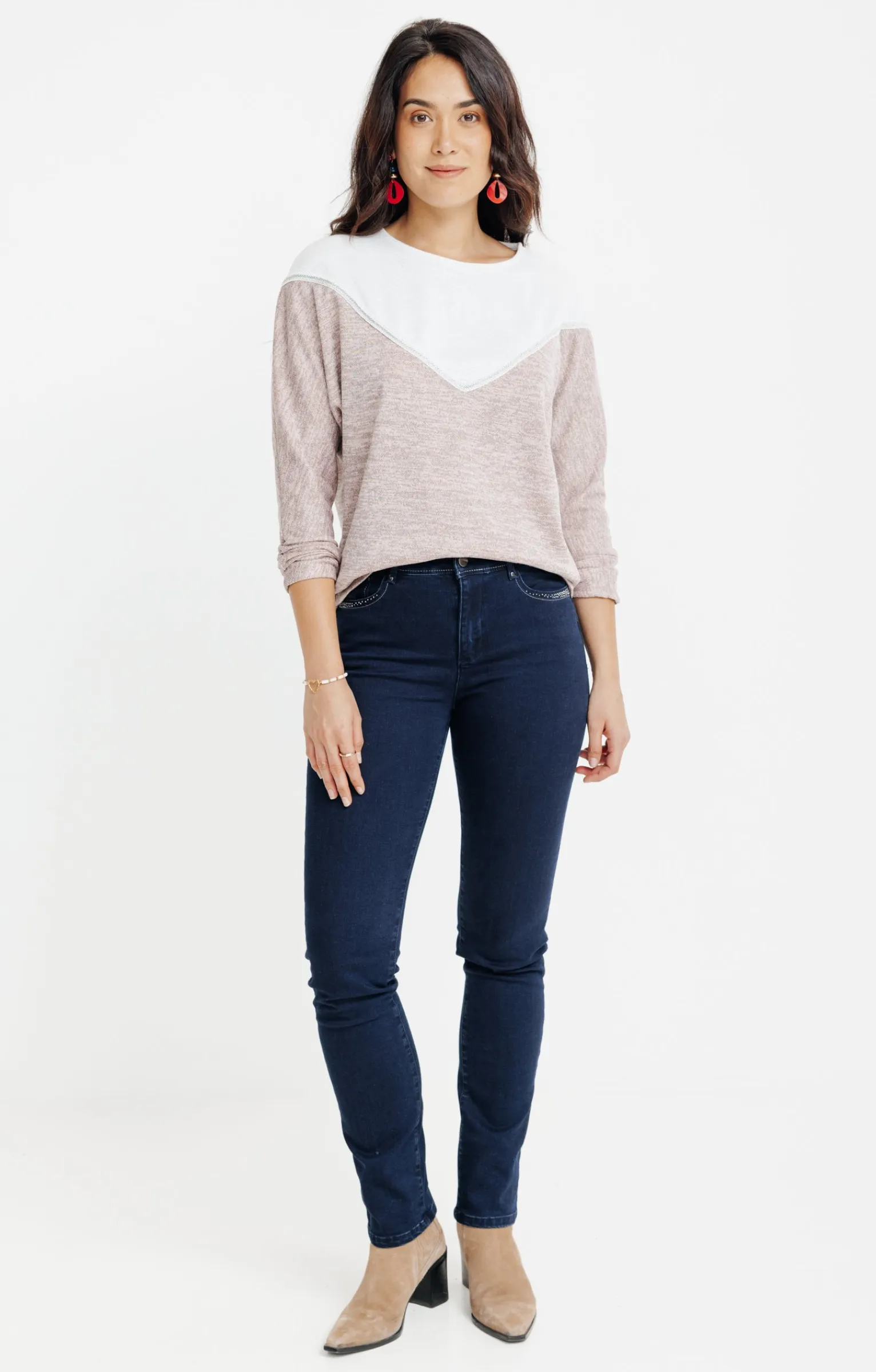 Tee-shirts<Armand Thiery Tee-shirt chaud manches souris - Rose