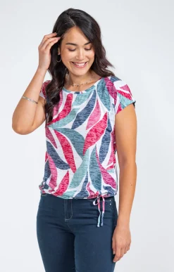 Tee-shirts<Armand Thiery Tee-shirt col rond nouette - Écru