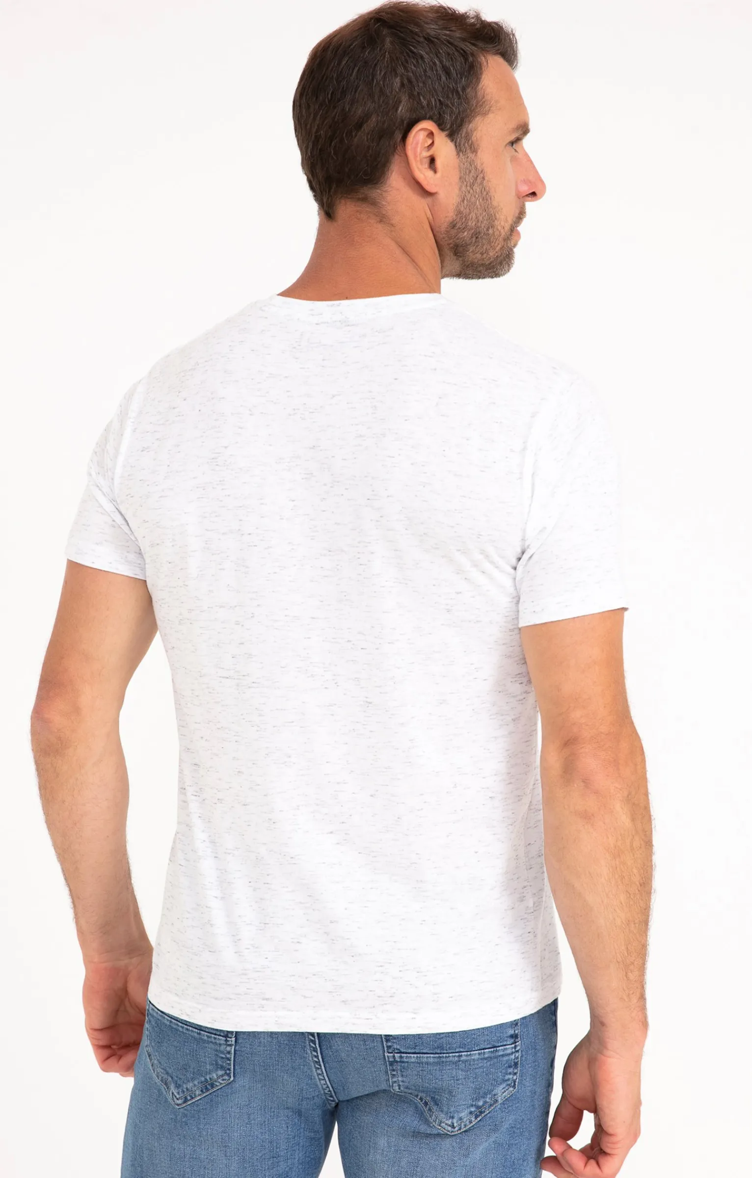 Polos & Tee-shirts<Armand Thiery Tee-shirt Débordé - Blanc