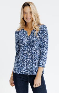 Tee-shirts<Armand Thiery Tee-shirt imprimé - Bleu