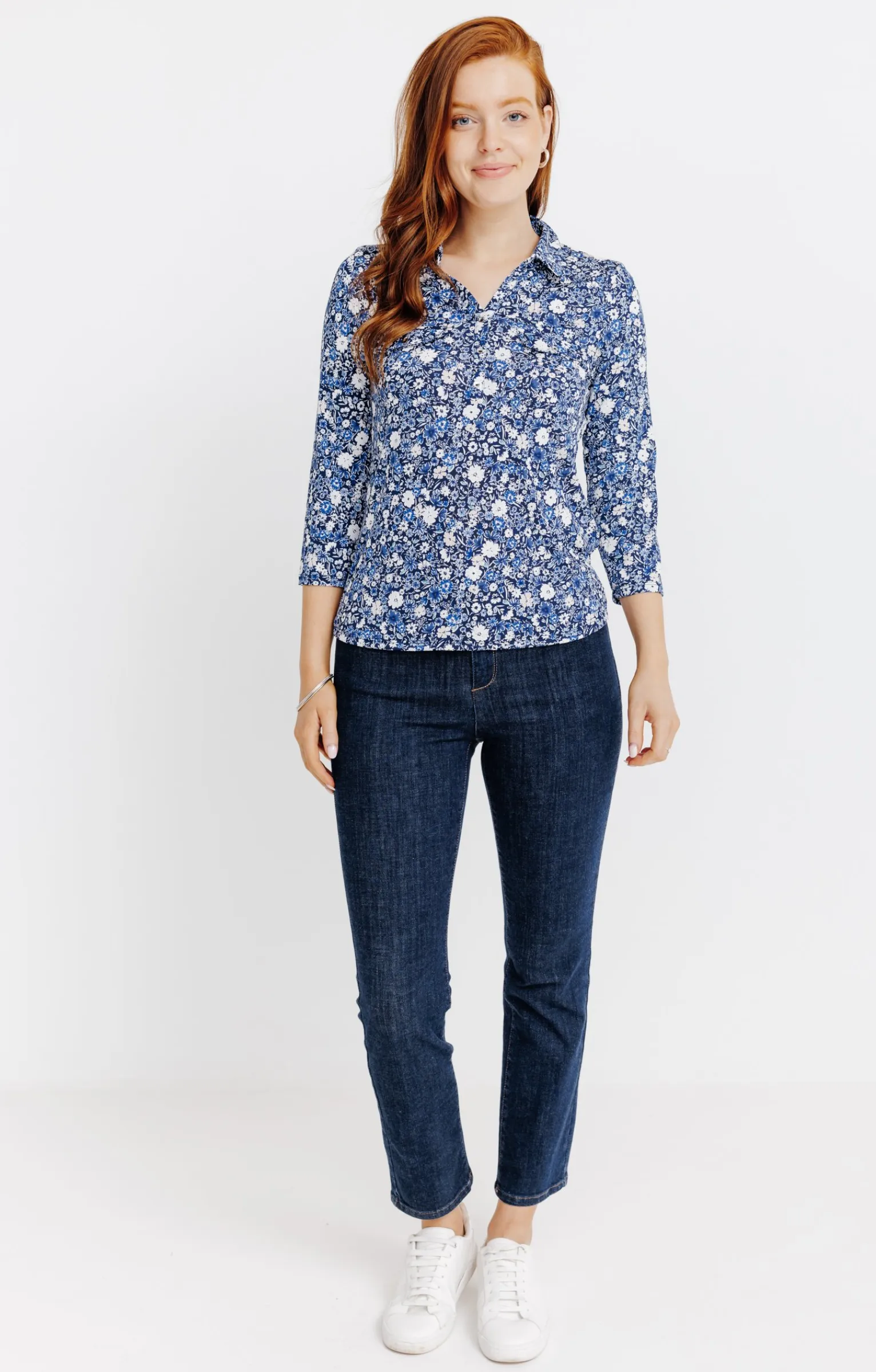 Tee-shirts<Armand Thiery Tee-shirt imprimé - Bleu