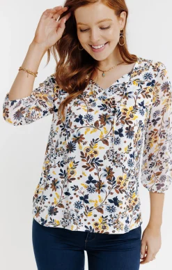 Tee-shirts<Armand Thiery Tee-shirt imprimé - Bleu