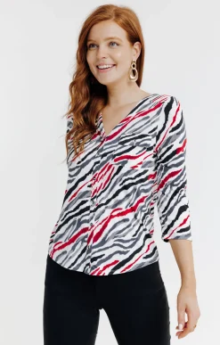 Tee-shirts<Armand Thiery Tee-shirt imprimé - Rouge