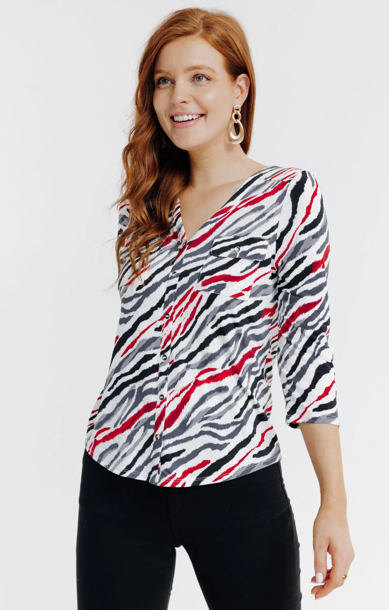Tee-shirts<Armand Thiery Tee-shirt imprimé - Rouge