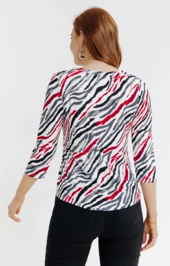 Tee-shirts<Armand Thiery Tee-shirt imprimé - Rouge