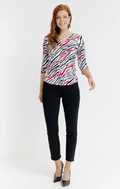 Tee-shirts<Armand Thiery Tee-shirt imprimé - Rouge