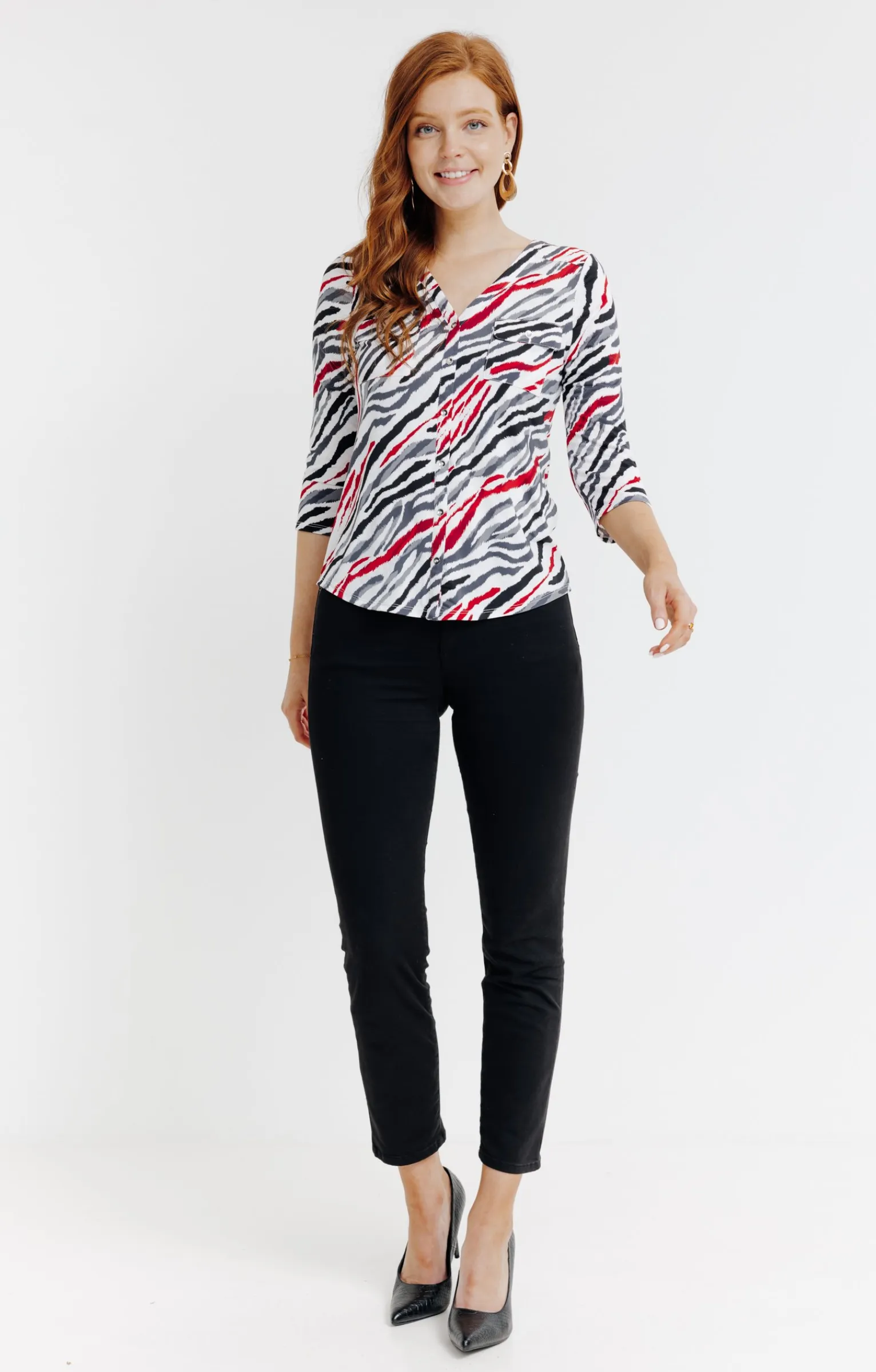 Tee-shirts<Armand Thiery Tee-shirt imprimé - Rouge