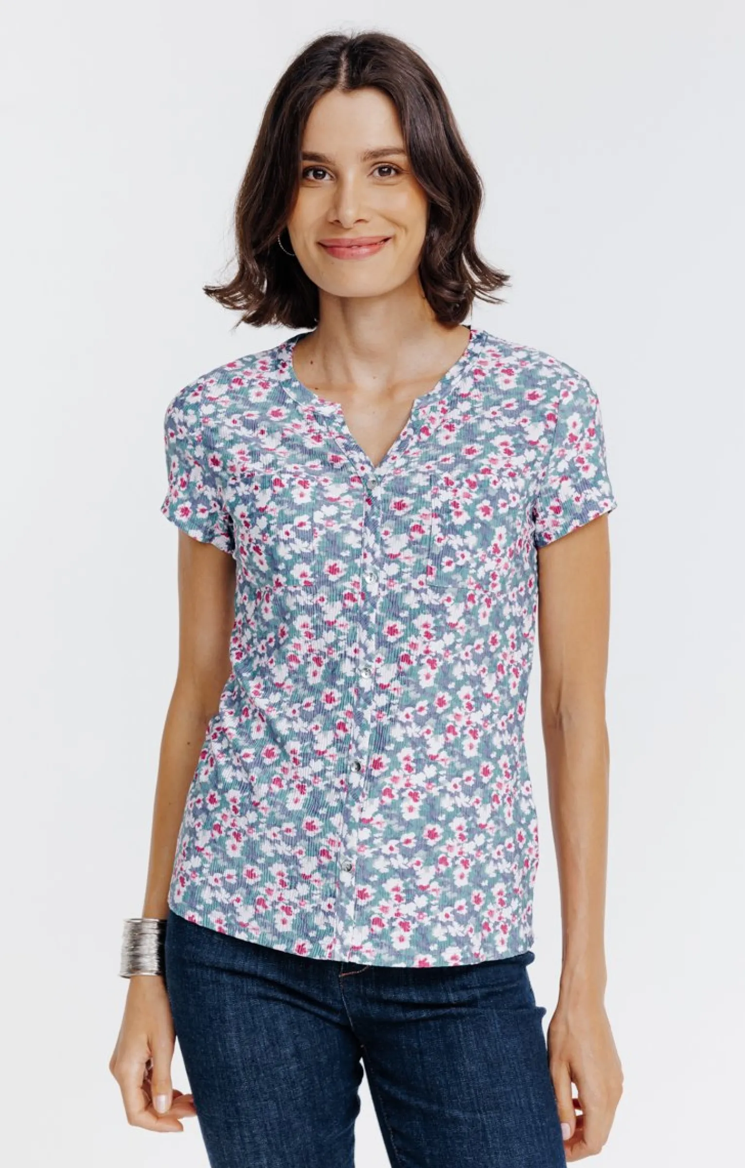 Tee-shirts<Armand Thiery Tee-shirt imprimé - Tilleul