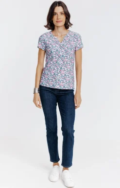 Tee-shirts<Armand Thiery Tee-shirt imprimé - Tilleul