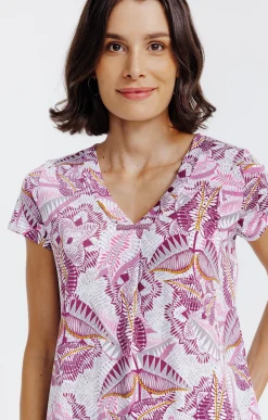 Tee-shirts<Armand Thiery Tee-shirt imprimé - Écru