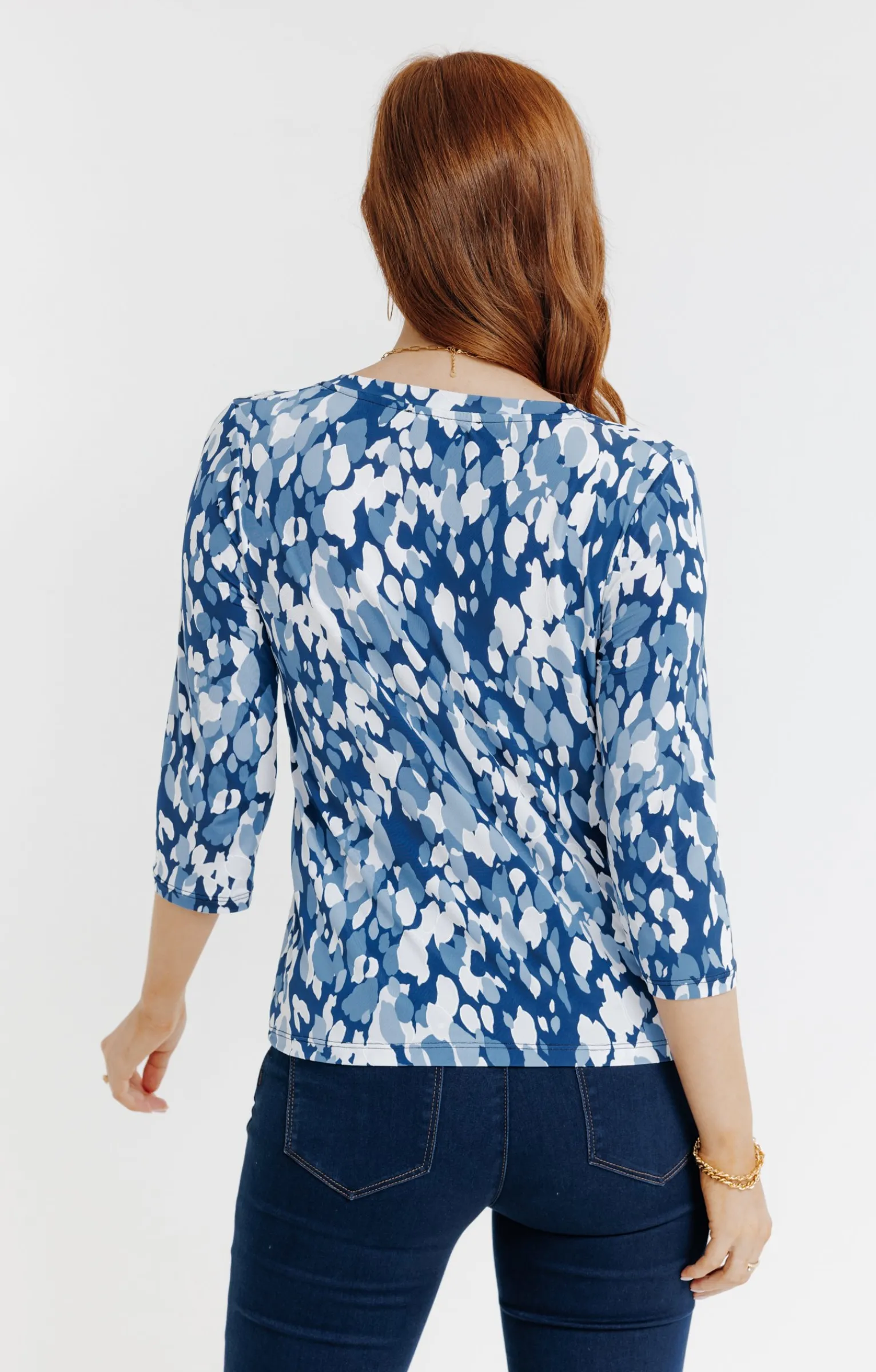 Tee-shirts<Armand Thiery Tee-shirt imprimé - Bleu