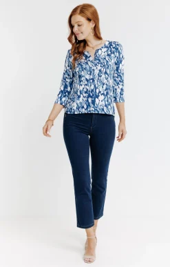 Tee-shirts<Armand Thiery Tee-shirt imprimé - Bleu