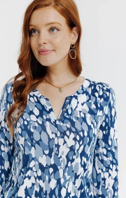 Tee-shirts<Armand Thiery Tee-shirt imprimé - Bleu