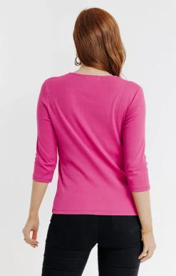 Tee-shirts<Armand Thiery Tee-shirt imprimé placé - Pivoine