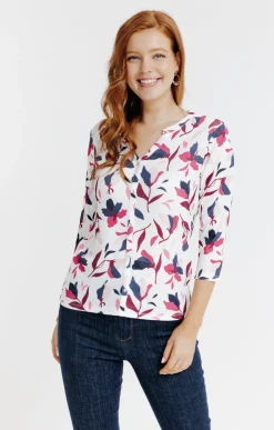 Tee-shirts<Armand Thiery Tee-shirt manches 3/4 - Écru