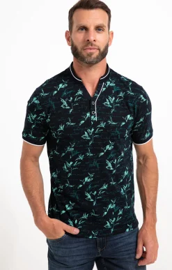 Polos & Tee-shirts<Armand Thiery Tee-shirt manches courtes Galway - Marine
