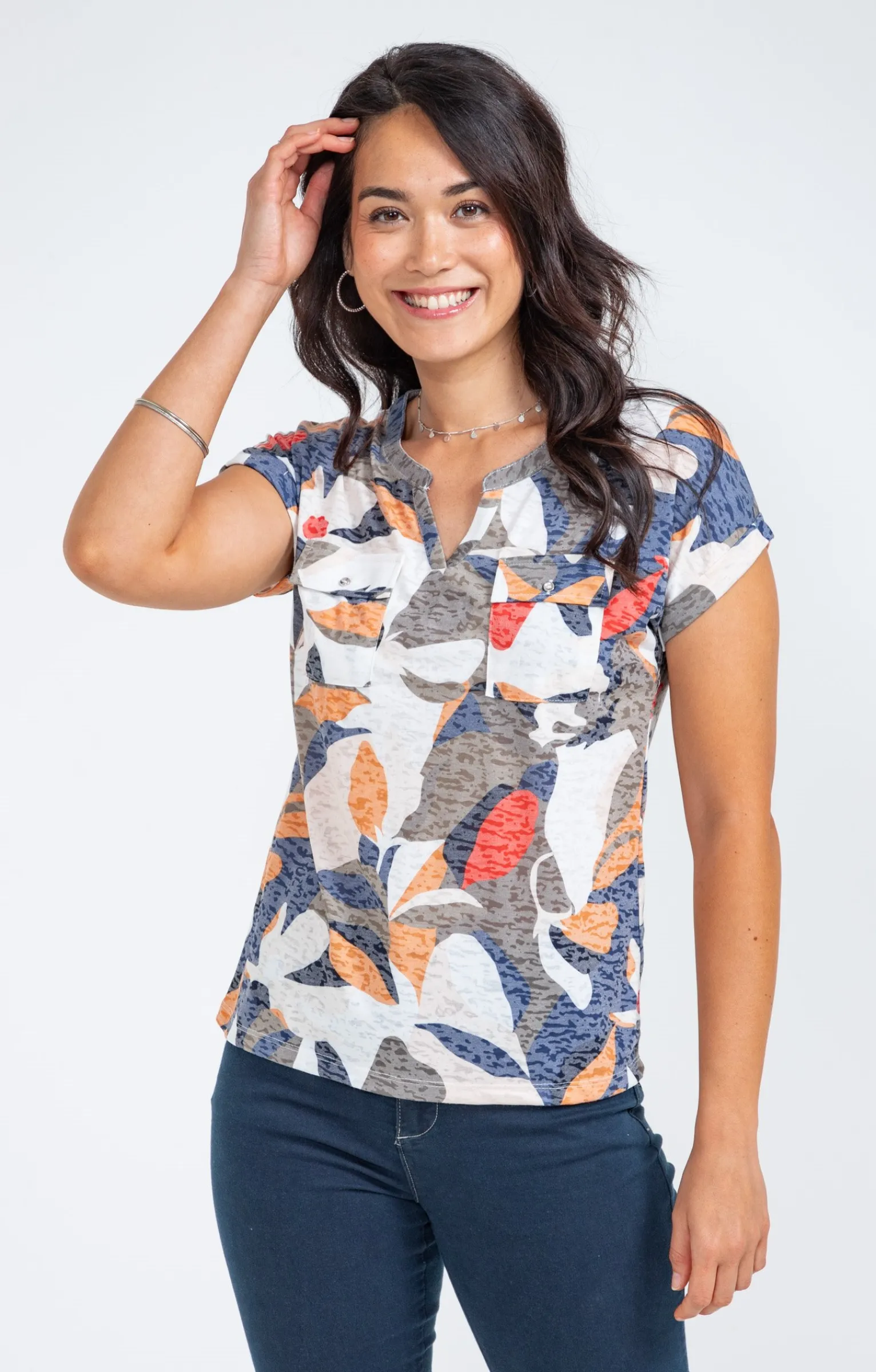 Tee-shirts<Armand Thiery Tee-shirt manches courtes - Kakiclair