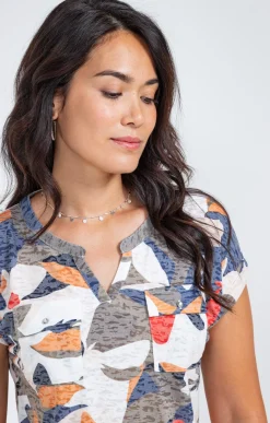 Tee-shirts<Armand Thiery Tee-shirt manches courtes - Kakiclair