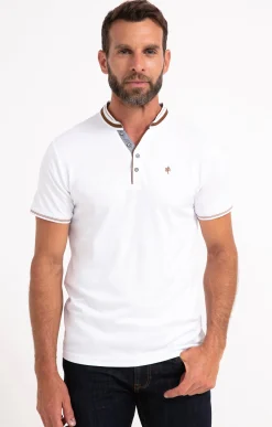 Polos & Tee-shirts<Armand Thiery Tee-shirt manches courtes Chambly - Blanc