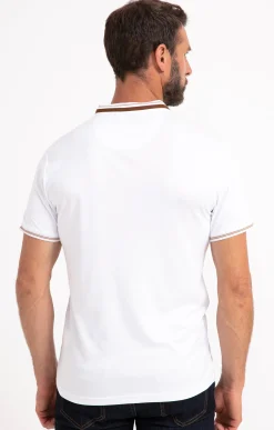 Polos & Tee-shirts<Armand Thiery Tee-shirt manches courtes Chambly - Blanc
