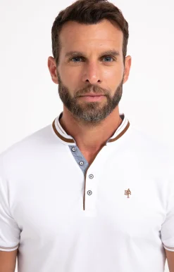 Polos & Tee-shirts<Armand Thiery Tee-shirt manches courtes Chambly - Blanc