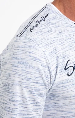 Polos & Tee-shirts<Armand Thiery Tee-shirt manches courtes Alfront - Bleu