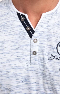 Polos & Tee-shirts<Armand Thiery Tee-shirt manches courtes Alback - Bleu