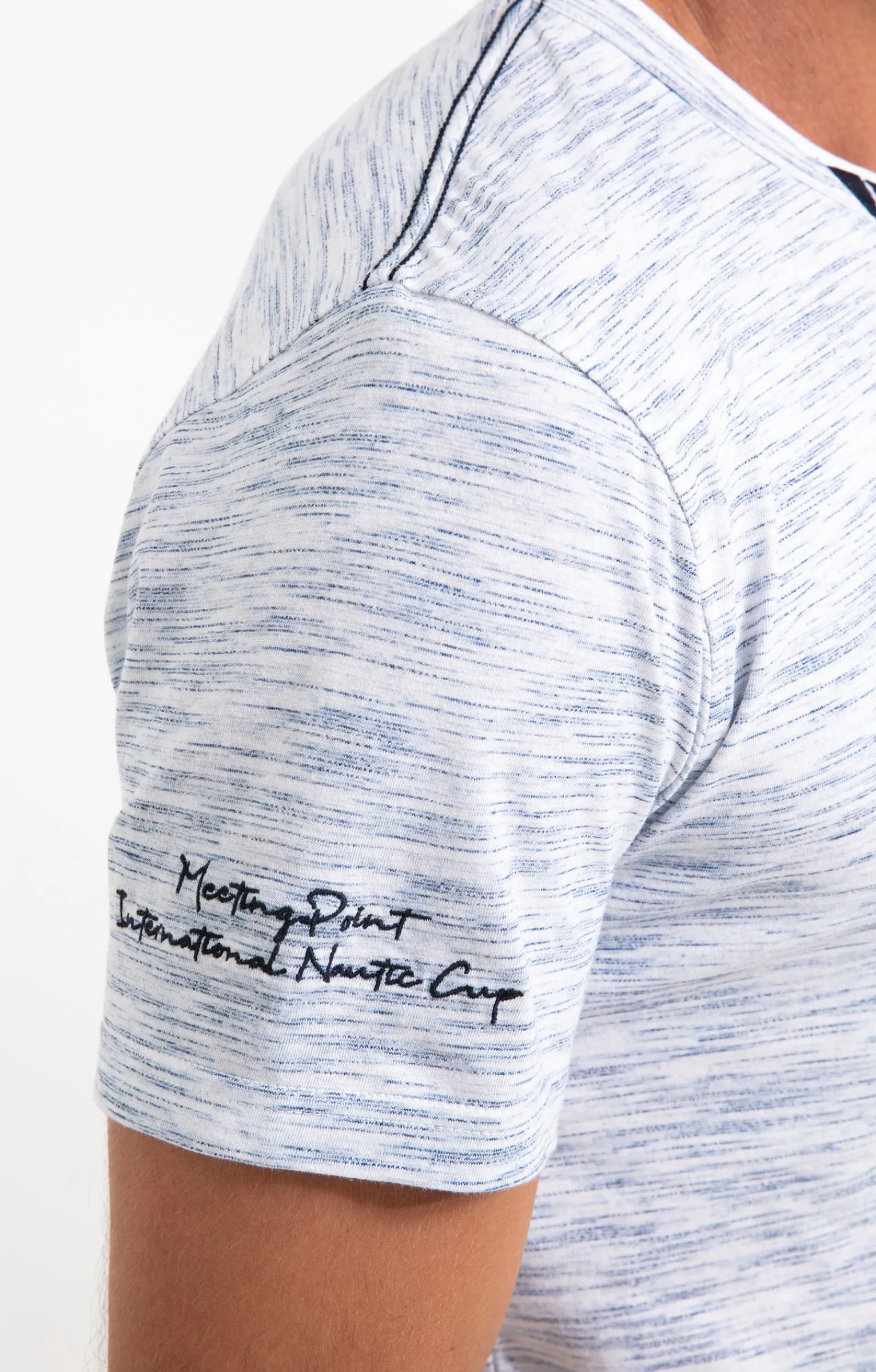 Polos & Tee-shirts<Armand Thiery Tee-shirt manches courtes Alback - Bleu