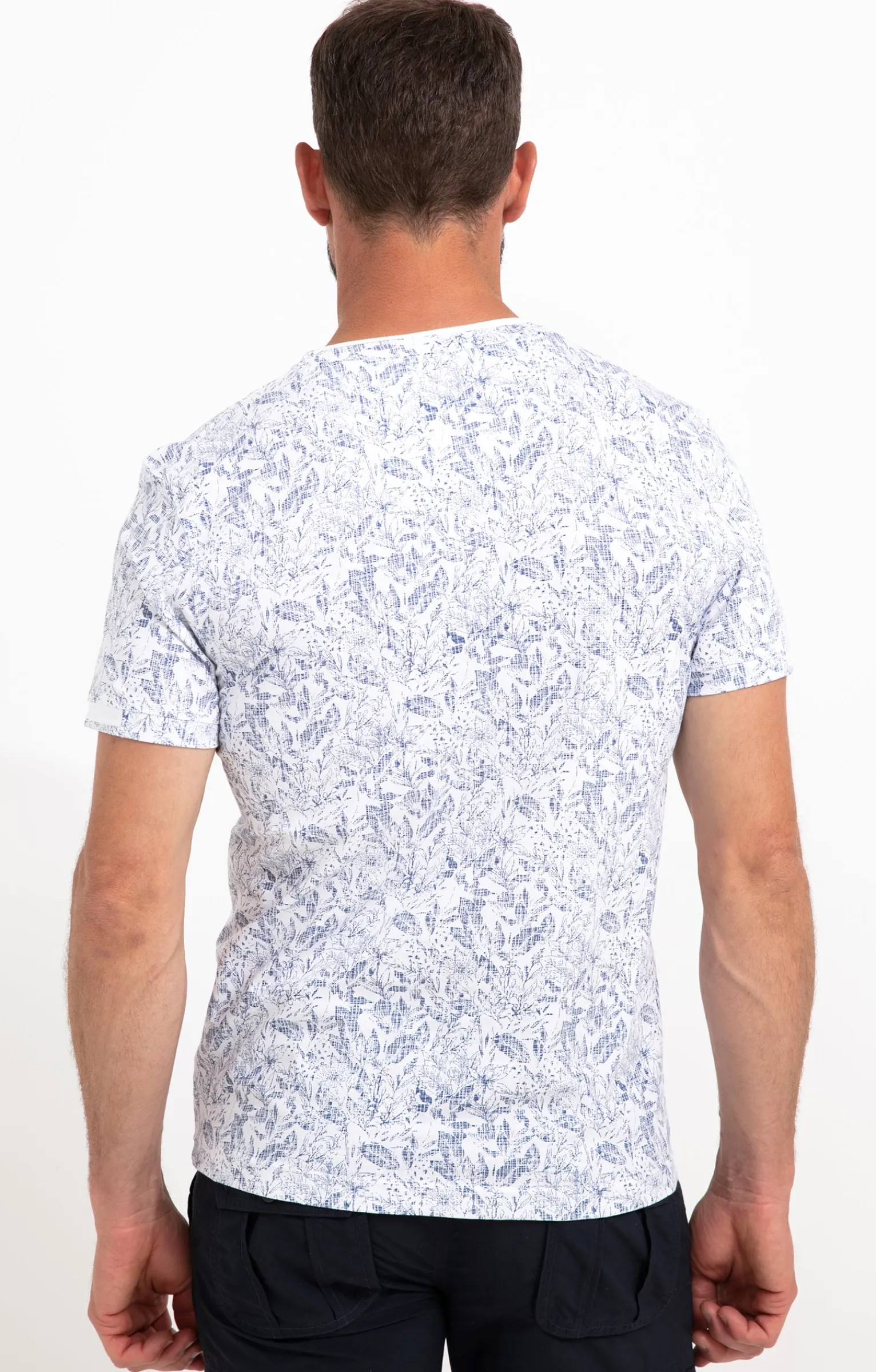 Polos & Tee-shirts<Armand Thiery Tee-shirt manches courtes Wondon - Blanc