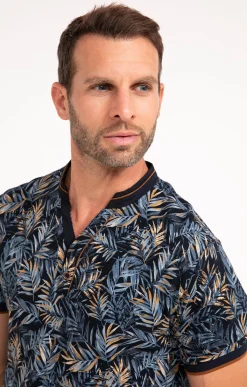 Polos & Tee-shirts<Armand Thiery Tee-shirt manches courtes Nizza - Bleu