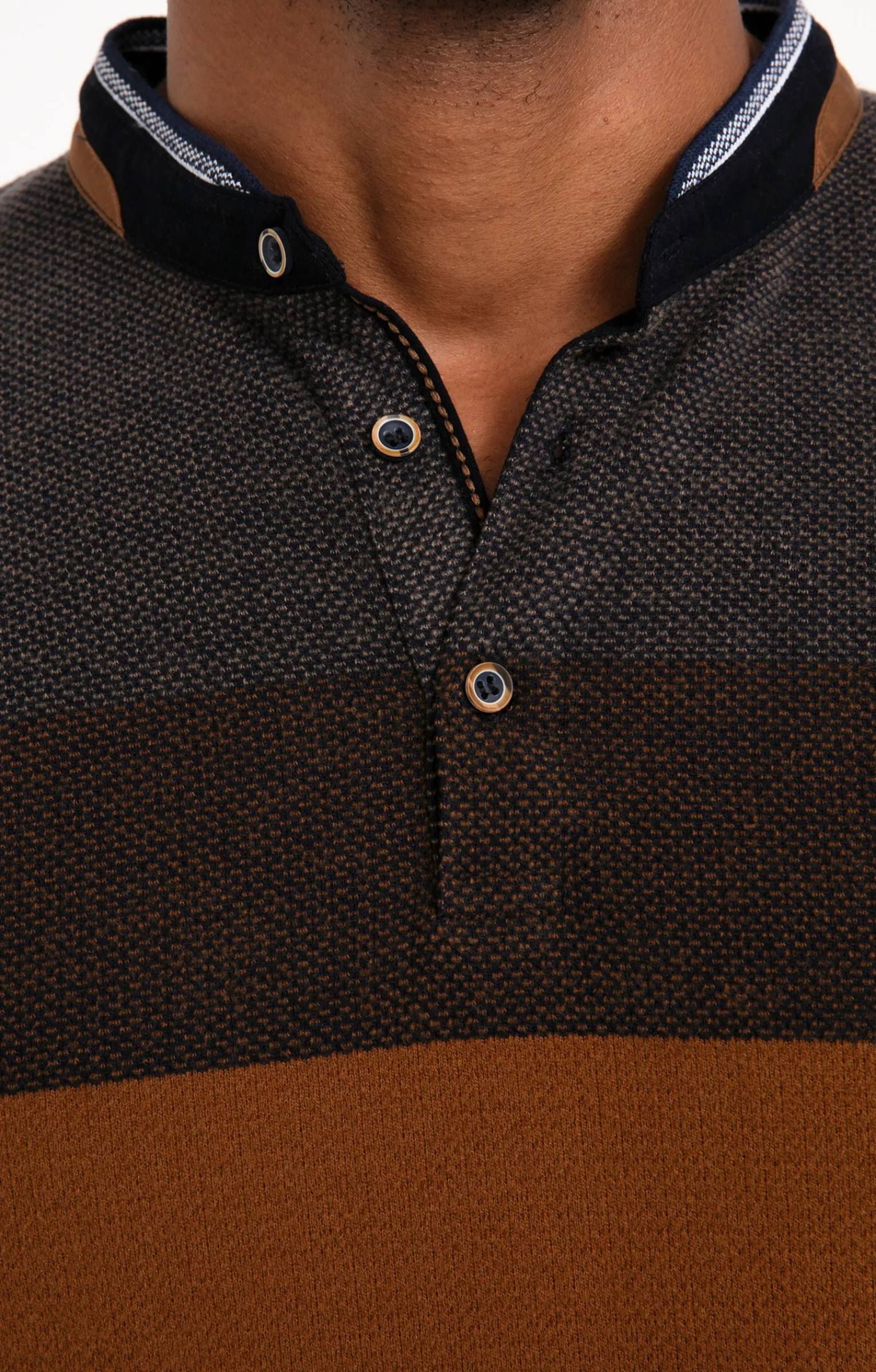 Polos & Tee-shirts<Armand Thiery Tee-shirt manches longues Trio - Camel