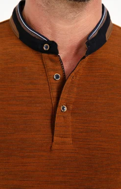Polos & Tee-shirts<Armand Thiery Tee-shirt manches longues Print - Camel