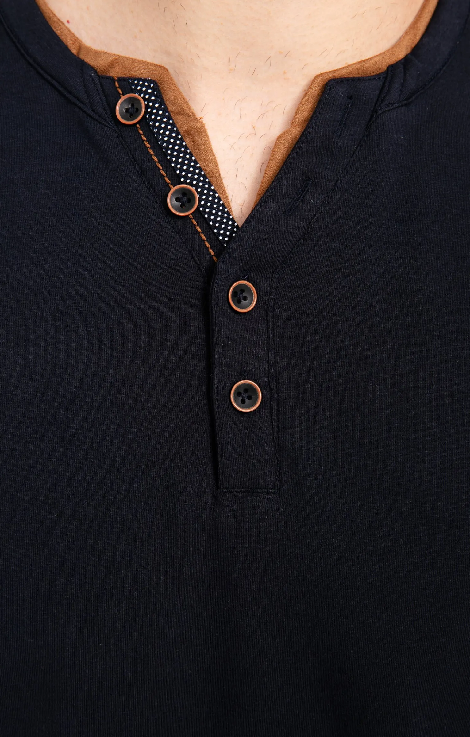 Polos & Tee-shirts<Armand Thiery Tee-shirt manches longues Suedot - Marine