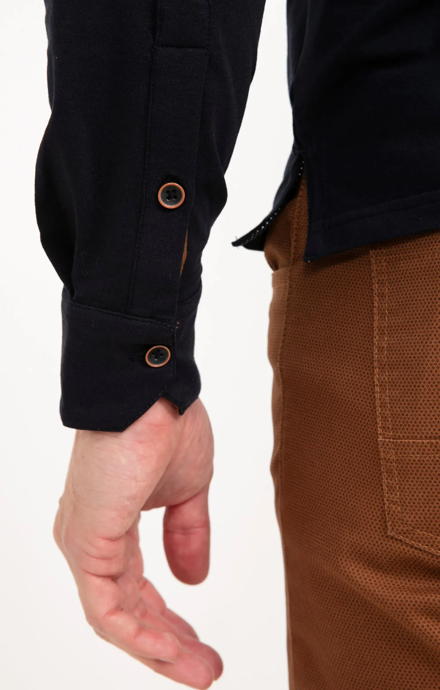 Polos & Tee-shirts<Armand Thiery Tee-shirt manches longues Suedot - Marine