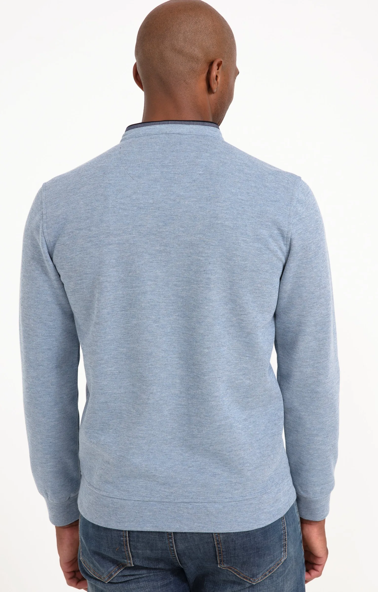 Polos & Tee-shirts<Armand Thiery Tee-shirt manches longues Pk chic - Bleuciel