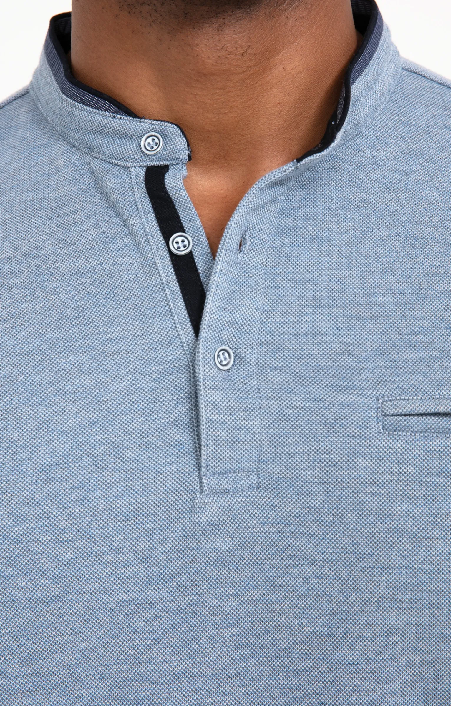 Polos & Tee-shirts<Armand Thiery Tee-shirt manches longues Pk chic - Bleuciel