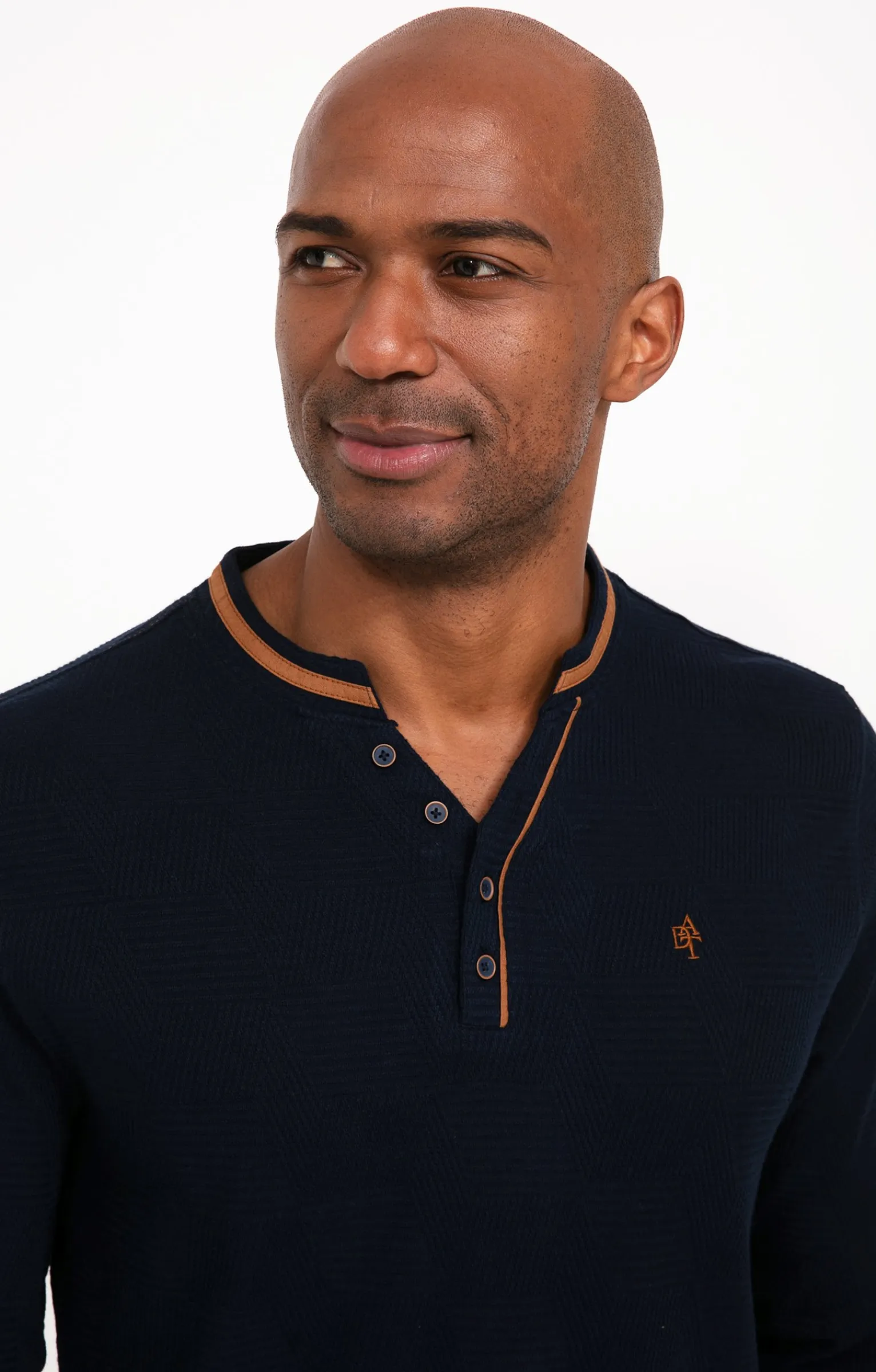 Polos & Tee-shirts<Armand Thiery Tee-shirt manches longues Kevin - Marine